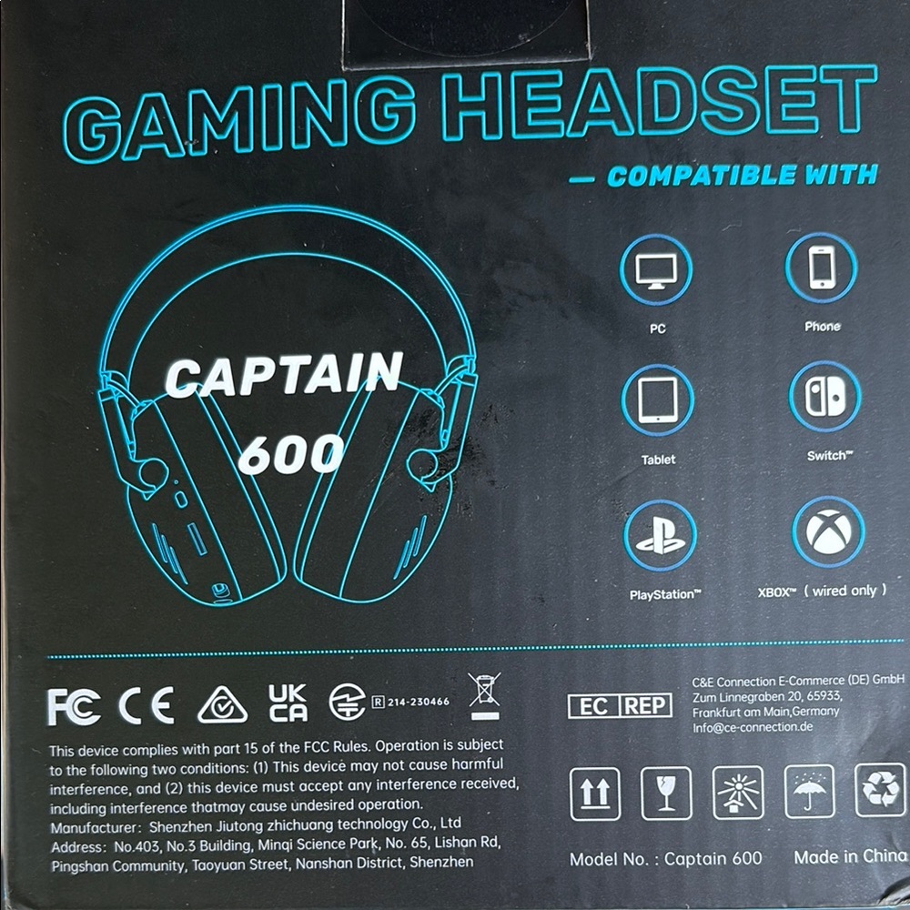 Gaming Headset - Black